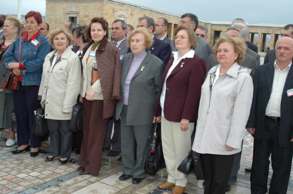 Anıtkabir Ziyareti ve Plaket Töreni