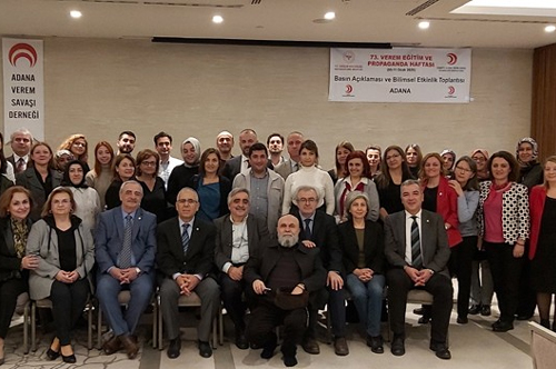 73. Verem Eğitim ve Propaganda Haftası (5-11 Ocak 2020) nedeniyle Adana'da yapılan Sempozyum sonlandı ve Basın Açıklaması Yayınlandı.