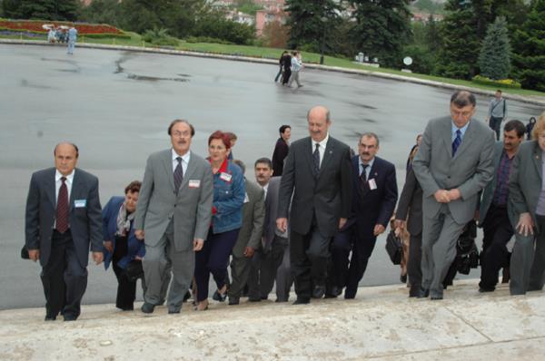 Anıtkabir Ziyareti ve Plaket Töreni